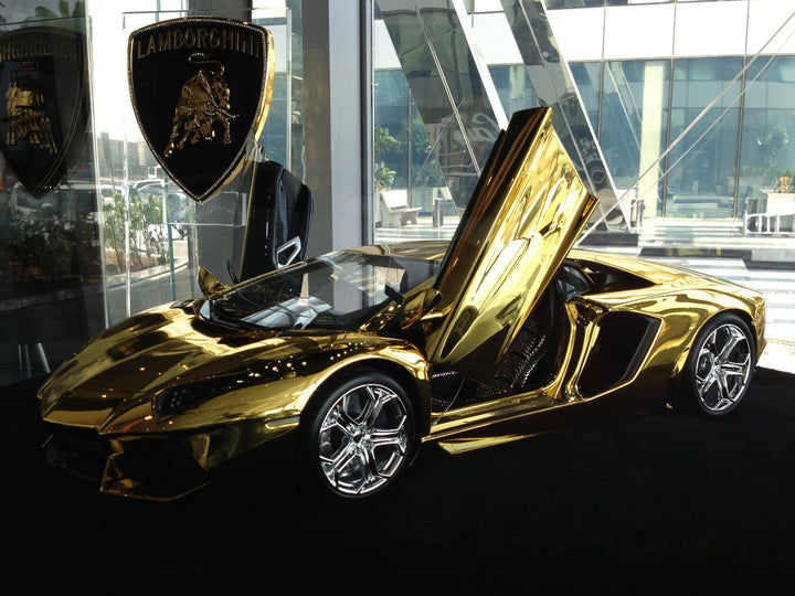 Experience Opulence Golden Lamborghini Available for $7.5 Million
