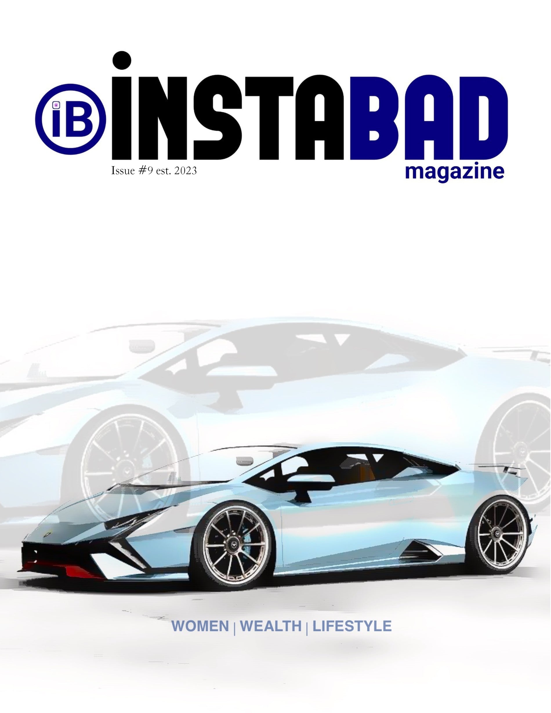 InstaBad Magazine #9 Lamborghini Cover