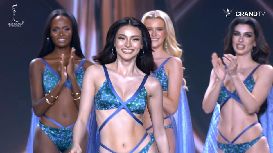 Emma Tiglao Lights Up Miss Grand International 2025 — Swimsuit Round