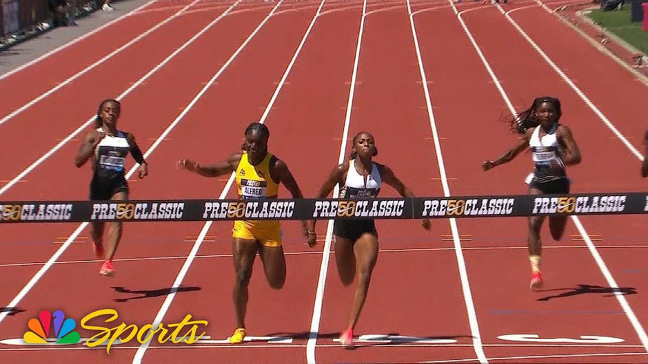 Sha'Carri, Melissa, Julien clash in stacked Pre Classic 100m | Video