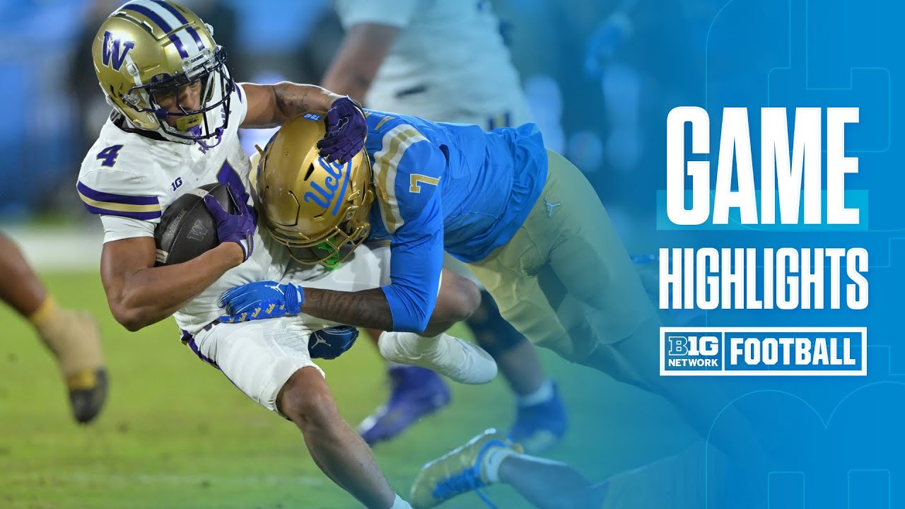 Washington vs. UCLA | COLLEGE FOOTBALL HIGHLIGHTS | 11/22/2025 | NBC Sports